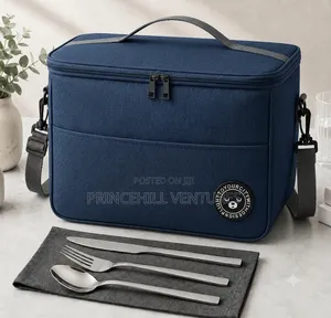 Lunch Bag With Cutlery Set