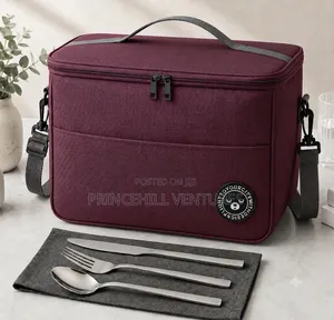 Lunch Bag With Cutlery Set