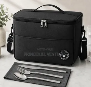 Lunch Bag With Cutlery Set