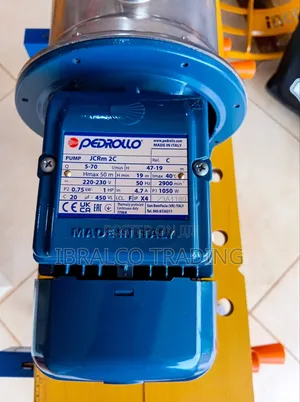 Pedrollo 1hp Water Pump