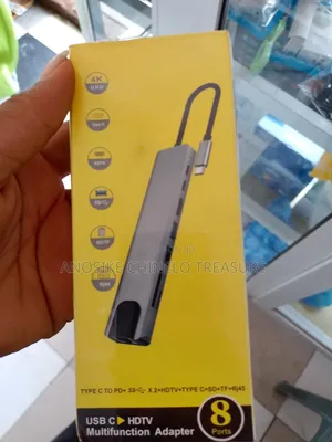Type -C 8 in 1 Multi Function Adapter