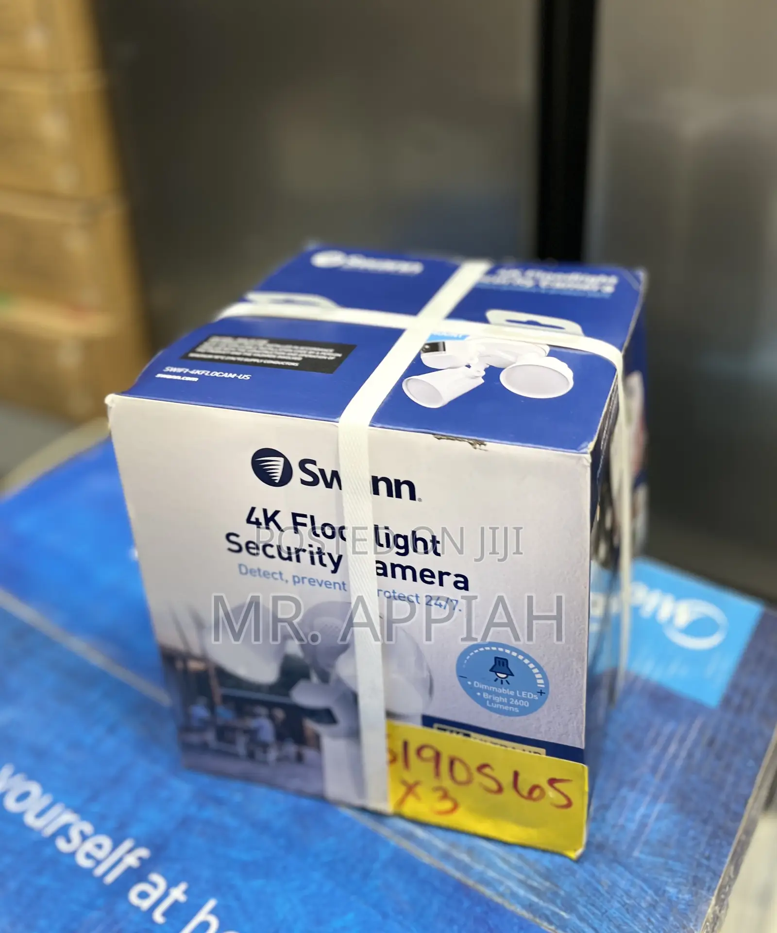Order Swann Floodlight Security Camera(White).