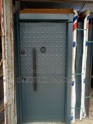 Turkish Double Lock Security Door Gray(Single)
