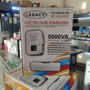 Legacy LCD Voltage Wall Stabilizer 5000va