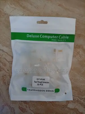 Cat 6 Rj45 Pass Through Connectors(20pcs/Pack)