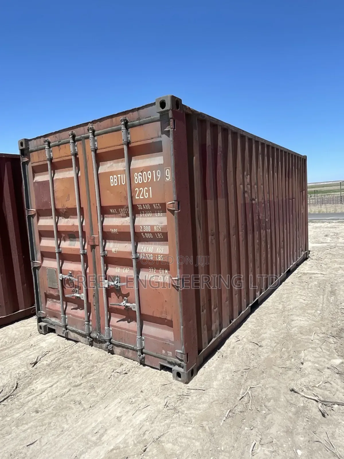 20ft Shipping Container Few Trips