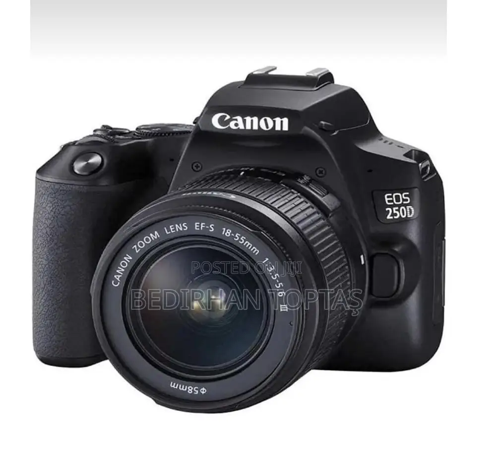 Canon DSLR Camera Eos-250d 18-55 Kit 24.1mp Wifi