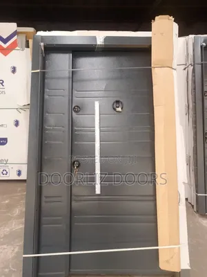 Gray Quality Double Lock Turkish Security Door(One and Half)