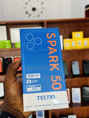 New Tecno Spark 50 128 GB Black