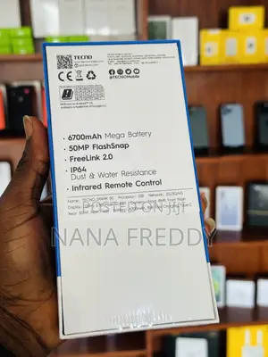 New Tecno Spark 50 128 GB Black
