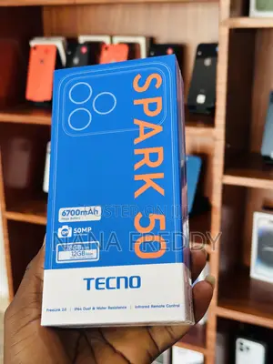 New Tecno Spark 50 128 GB Black