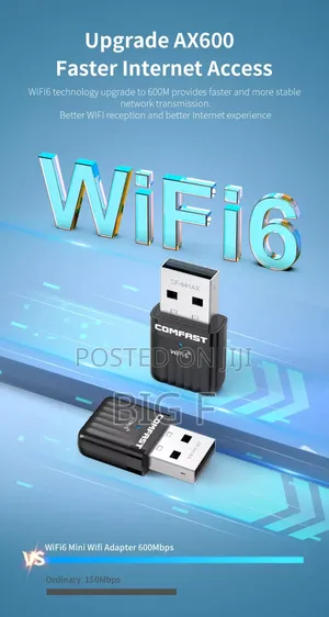 Comfast Ax 600 600mbps Dual Band Usb Wifi6 Adapter - Usb Wifi Dongle