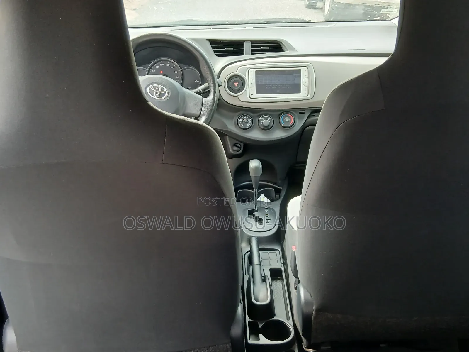 Toyota Vitz 1.0 FWD 3dr 2013 Blue