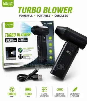 90,000rpm Cordless Air Duster Cleaning Blowe