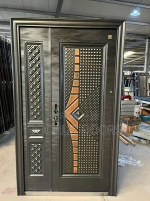 One and Half Anti-Rust Security Door With Keys,Handles and Frames
