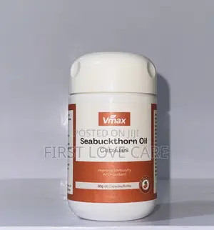 Vmax Sea Buckthorn Oil Capsule Improve Immunity Anti Oxidant 30g