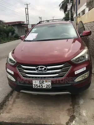 Hyundai Santa Fe 2014 Red