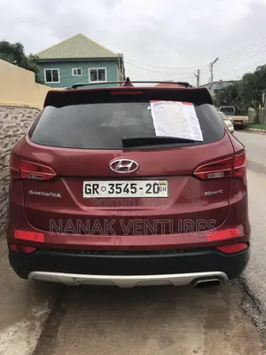 Hyundai Santa Fe 2014 Red