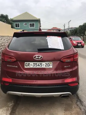 Hyundai Santa Fe 2014 Red