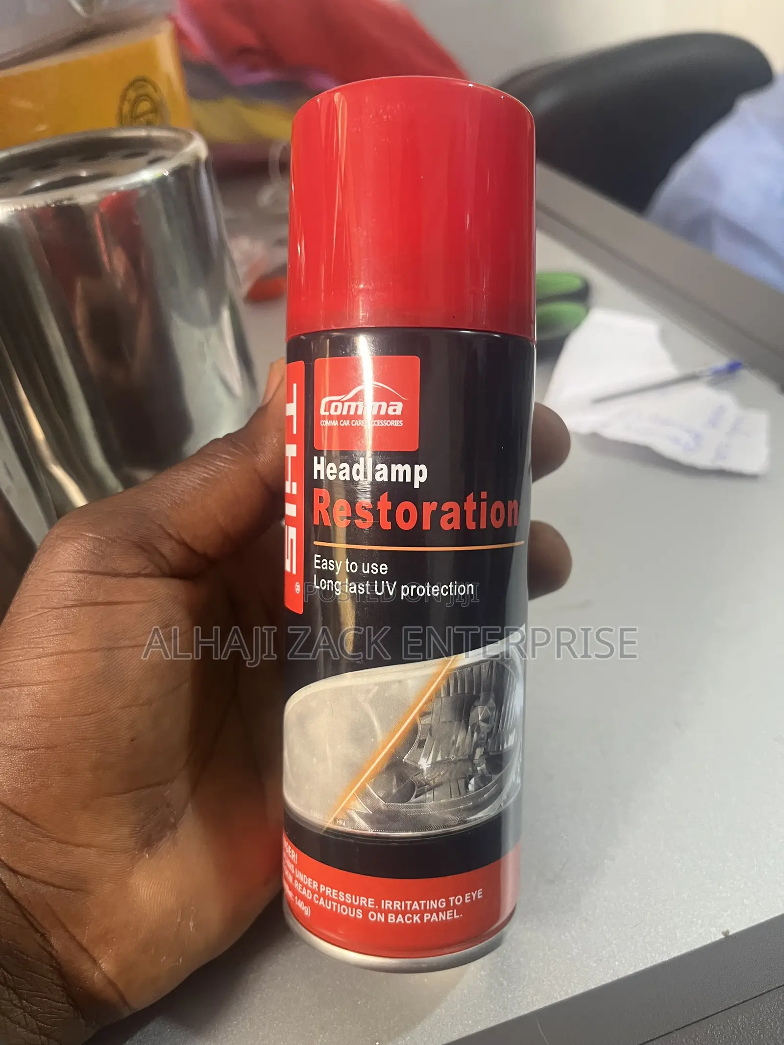 Headlight Cleaner / Restoration Spray