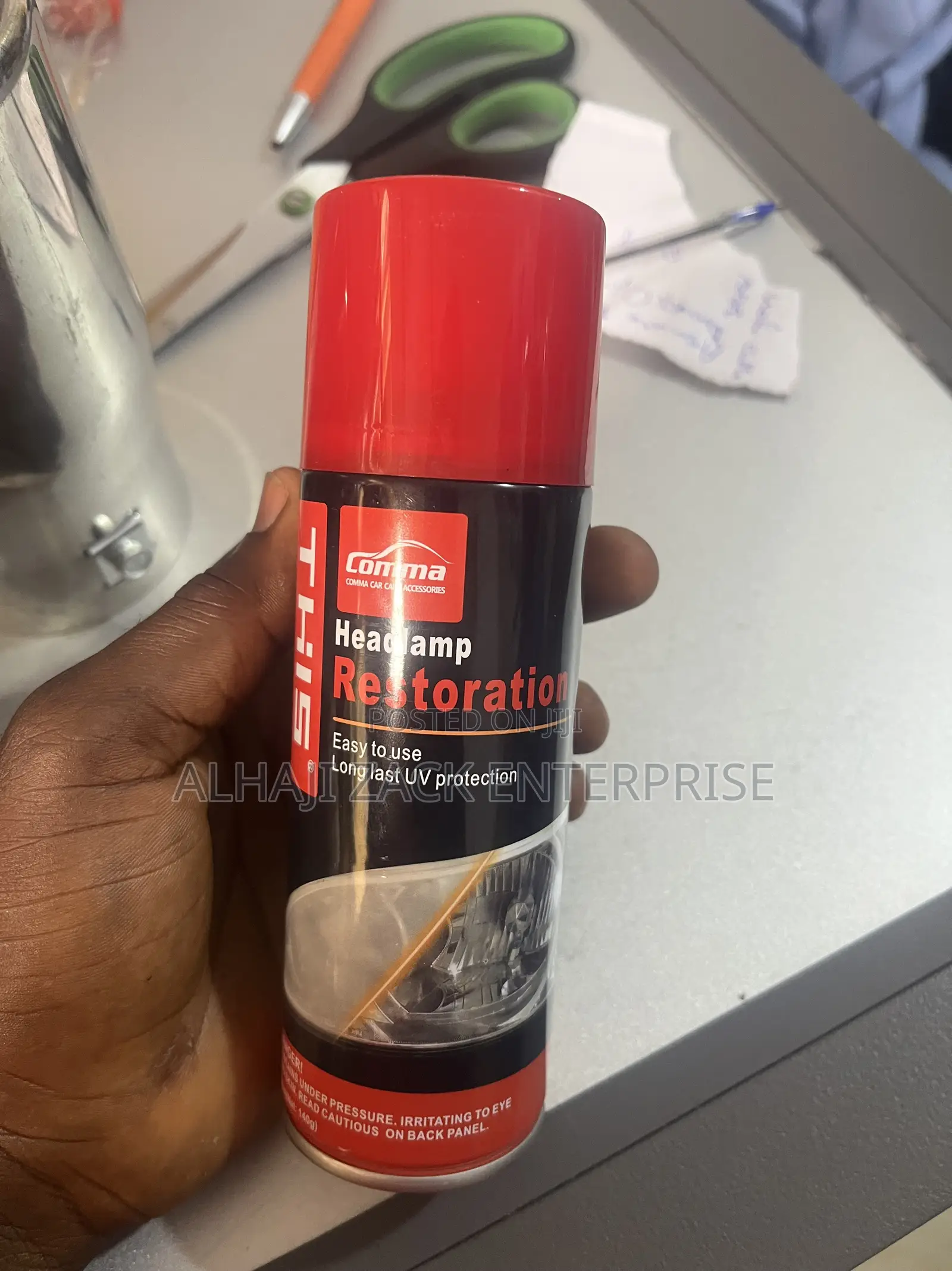 Headlight Cleaner / Restoration Spray