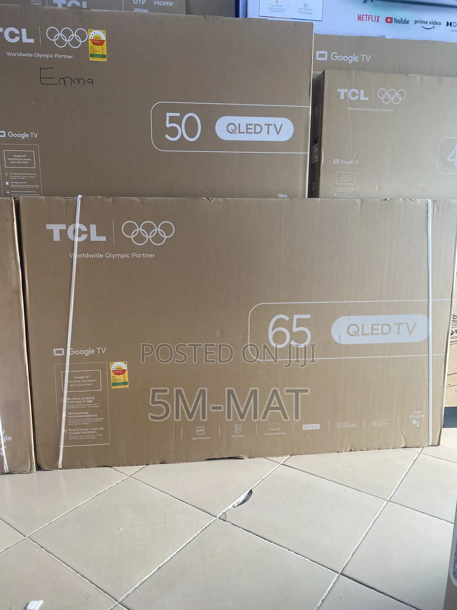 2026 Model TCL 65t6d 65 Inch Qled Pro Google Smart Tv