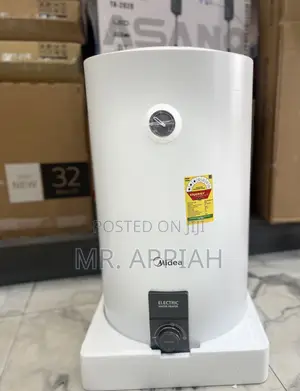 Check Midea 15liters Electric Water Heater(White) 
