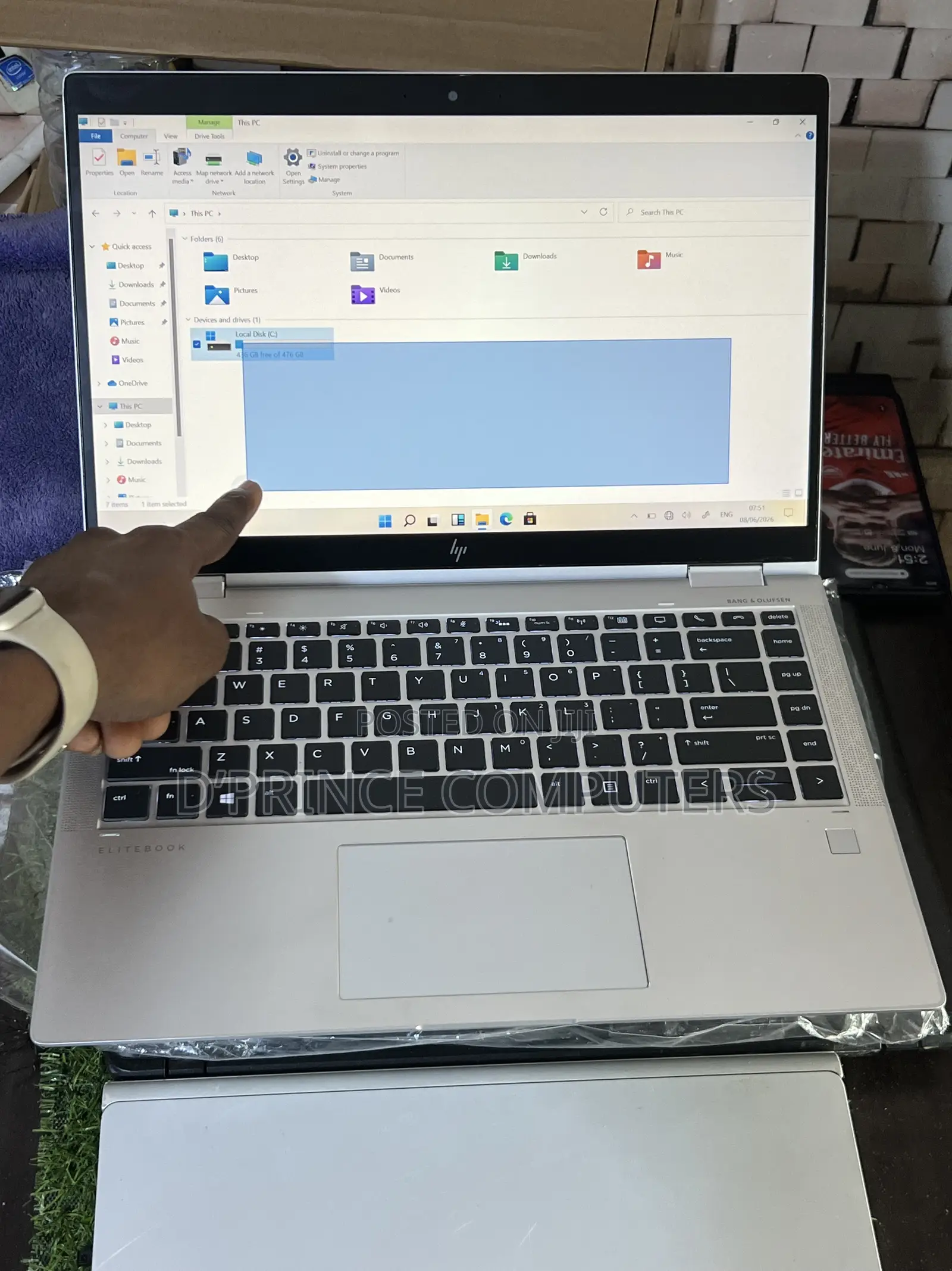 Laptop HP EliteBook 1040 G6 32GB Intel Core i7 SSD 512GB