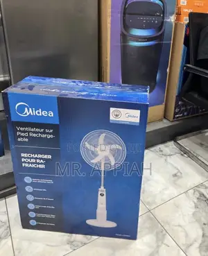Buy Reliable Midea 18 Inches Rechargeable Fan(White) 