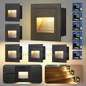 Foot Light Square Warm Color