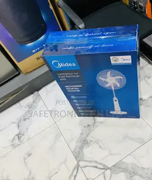 Newest Update Midea 18-Inch Rechargeable Fan (Model Fs45-23mrd)