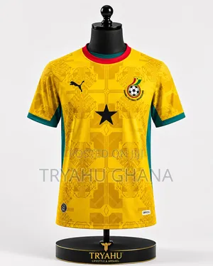 Ghana Black Stars 2026 Jersey – World Cup Football Shirt-tryahu Price