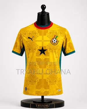 Buy Ghana Black Stars Jersey 2026 Accra Ghana | Tryahu