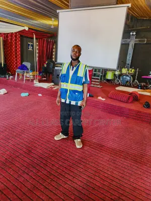 Wine Floor Carpet With Black Lines Designs