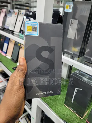 New Samsung Galaxy S21+ 5G 128 GB Black