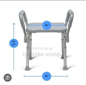Bath Chair With Arms ( Without Back)