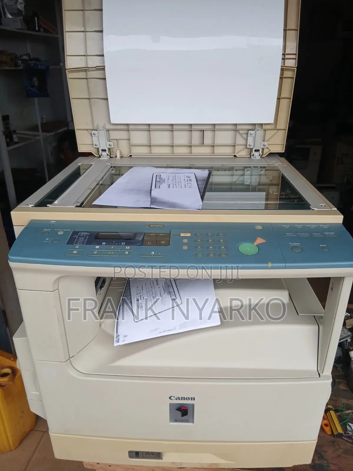 Canon Ir1600 Copier