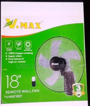 V Max 18" Walk Fan/Remote