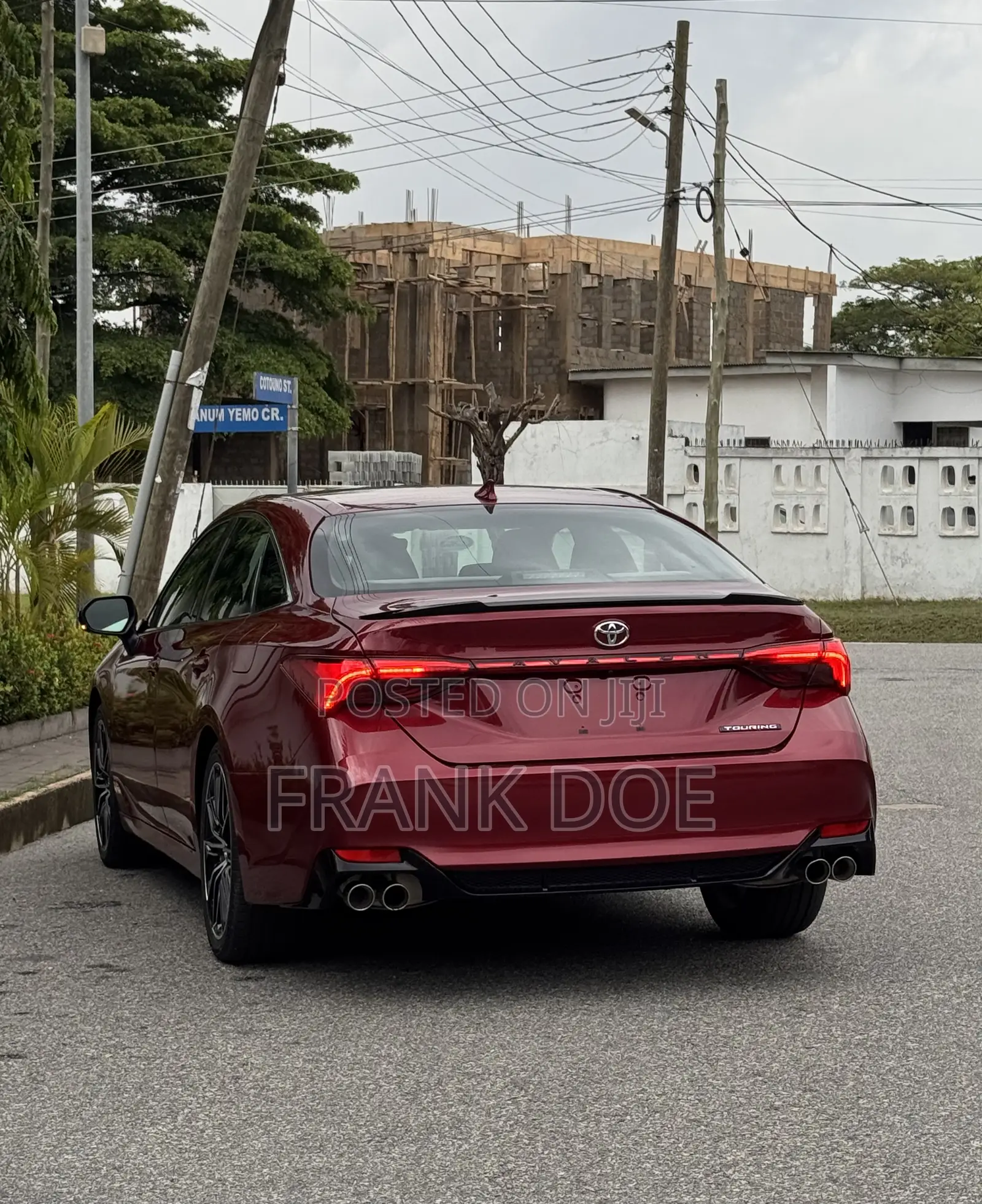 Toyota Avalon Touring FWD Sedan (3.5L V6 8A) 2019 Red