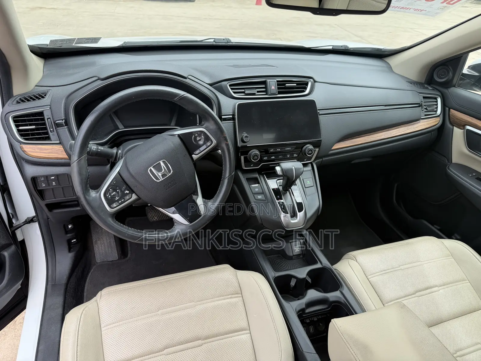 Honda CR-V Touring AWD 2019 White