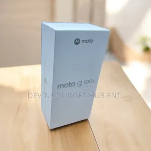 New Motorola Moto G100 256 GB Black