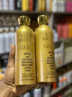 Pure Britain Gold SPF 50 Face Body Lotion