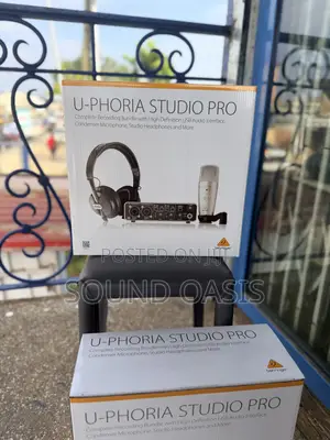 Behringer U-Phoria Studio Pro Complete Recording Bundle