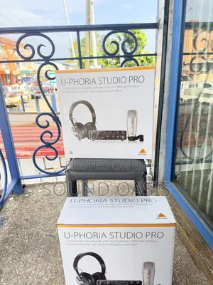 Behringer U-Phoria Studio Pro Complete Recording Bundle
