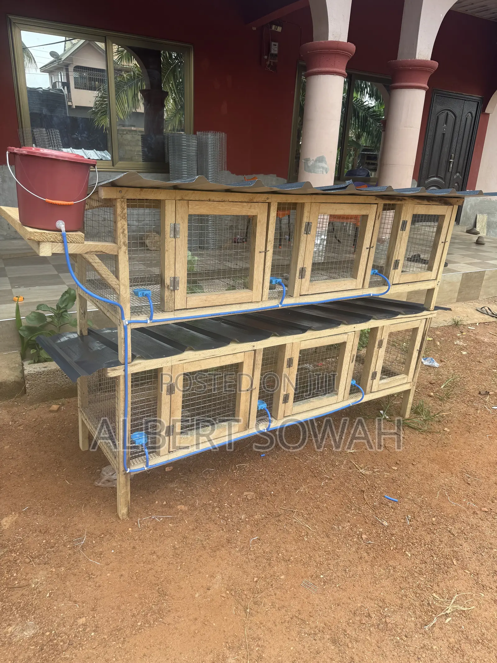 6 Rooms Modern Rabbit Ang Grasscutter Cage