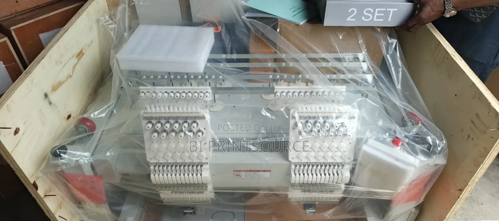 Double Head Embroidery Machine