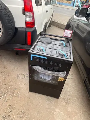Volcano 3+1 Gas Electric Cooker Modern Design, Powerful Performance
