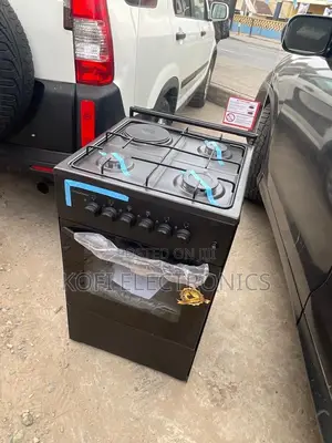 Volcano 3+1 Free-Standing Cooker Gas and Electric Convenience in One