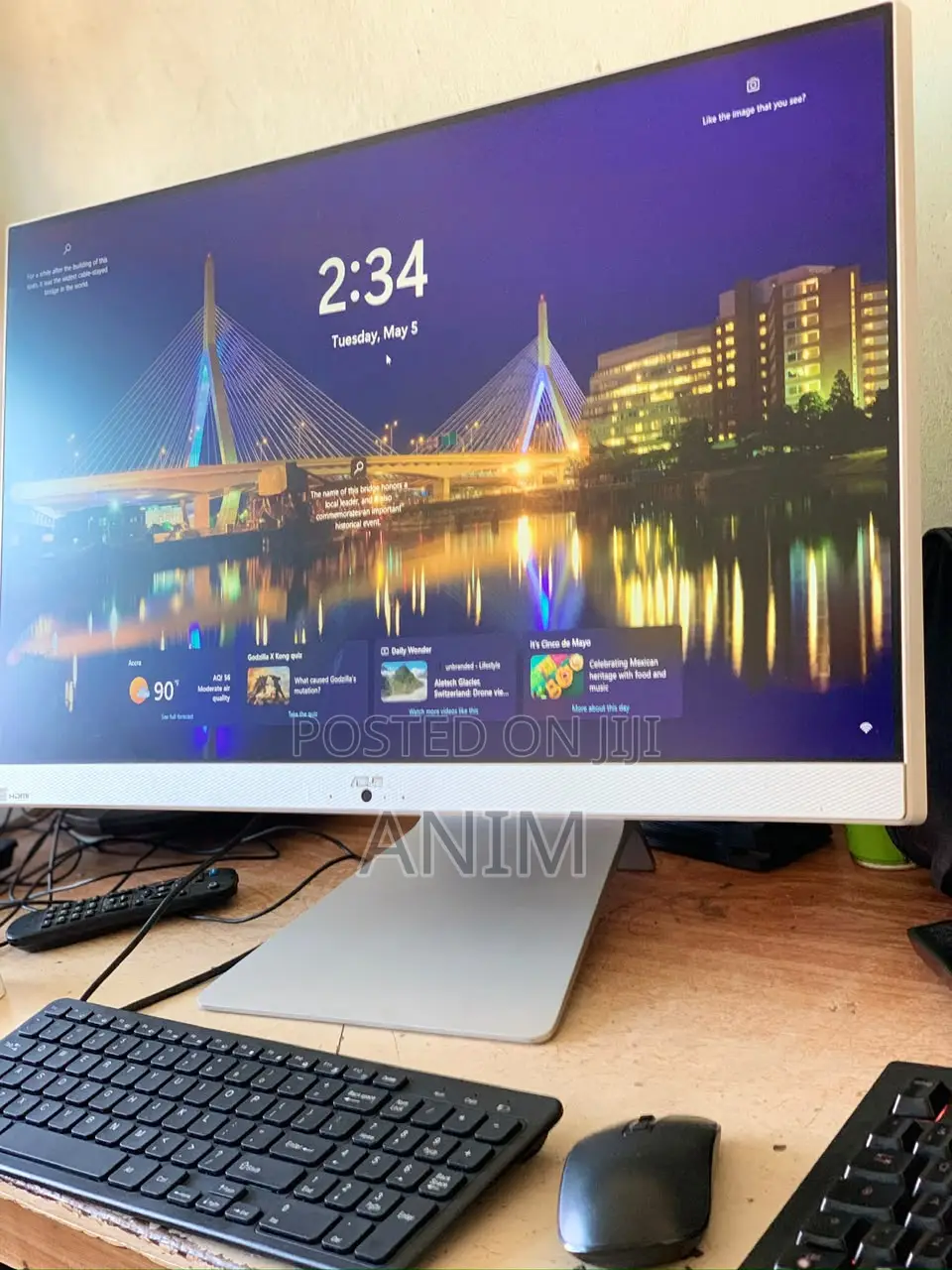 Desktop Computer Asus Zen AiO 27 Z272SD 16GB AMD Ryzen 3 HDD+SSD 1T