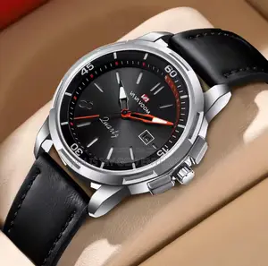 Va Va Voom Military Leather Watch